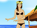 Hawaii Girl Dress up për të luajtur online