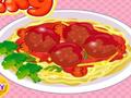 Gatim spageti Meatball për të luajtur online