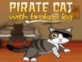 Cat Pirate Me Leg Broken për të luajtur online