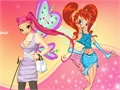 Winx Club Dress Up Stella për të luajtur online